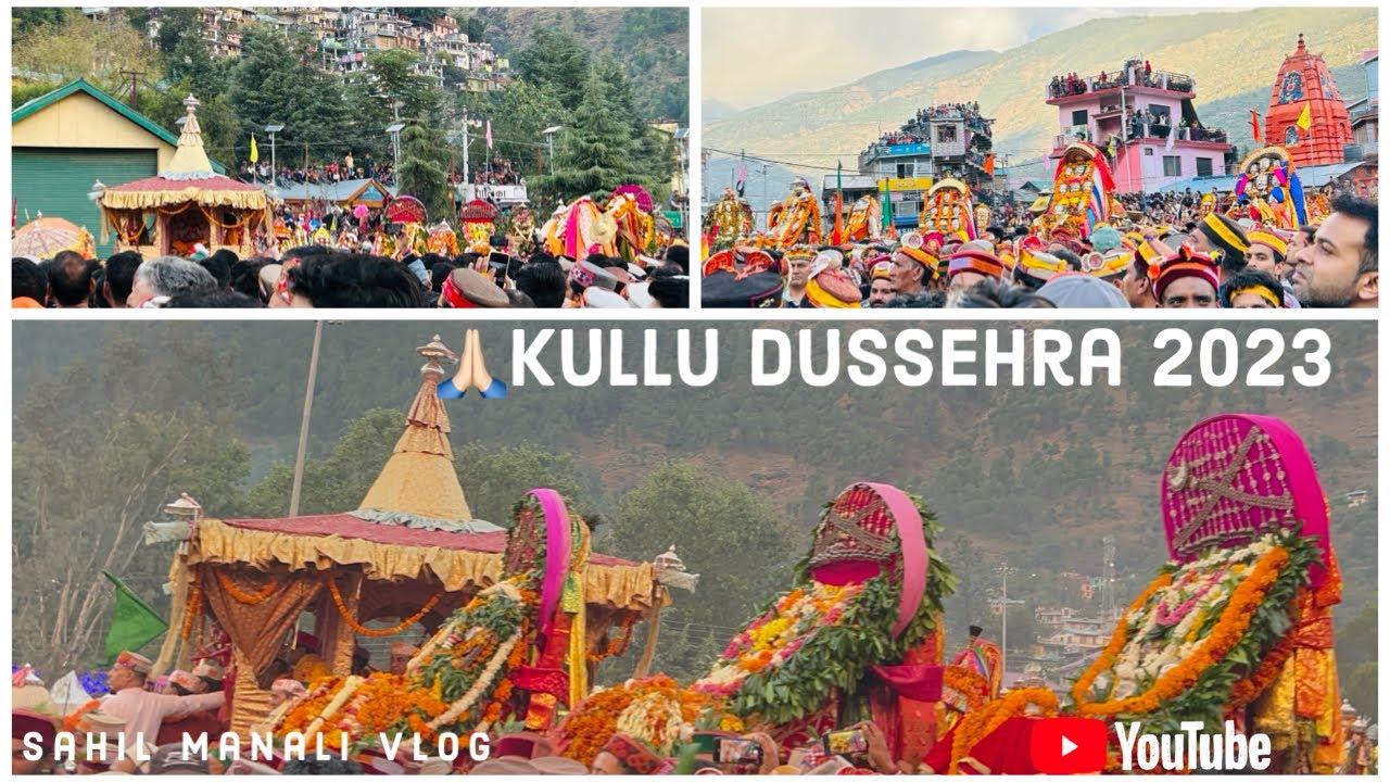 KULLU DUSSHERA 2023  RATH YATRA    dussehra