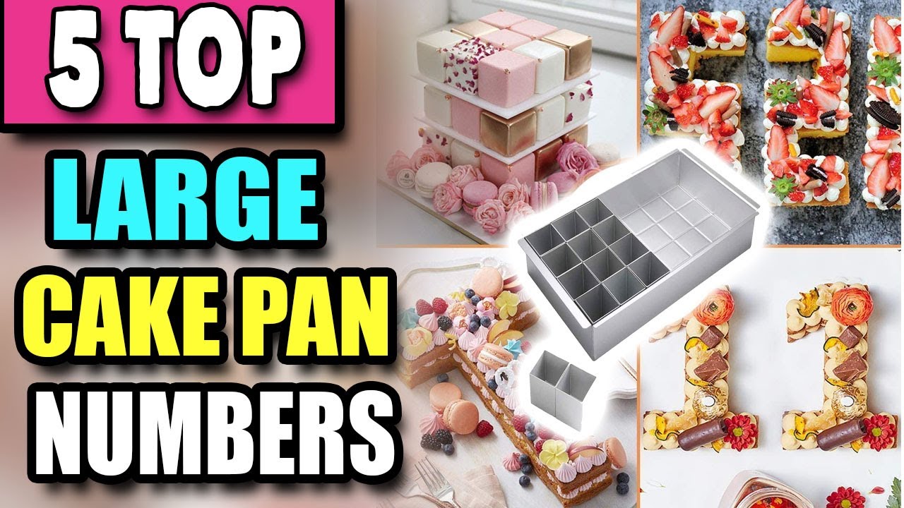 Best Number Shaped Cake Pans and letters YouTube
