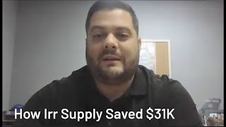 Irr Supply Saved $31K in Productivity Time with Prokeep