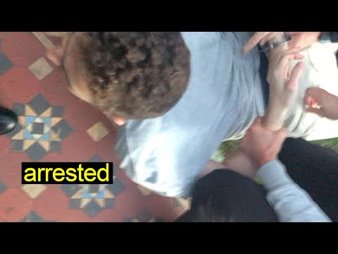 arrested