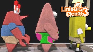 LittleBIGPlanet 3 - SpongeBob Gets Rekt [SpongeBob Death Run] - PS4