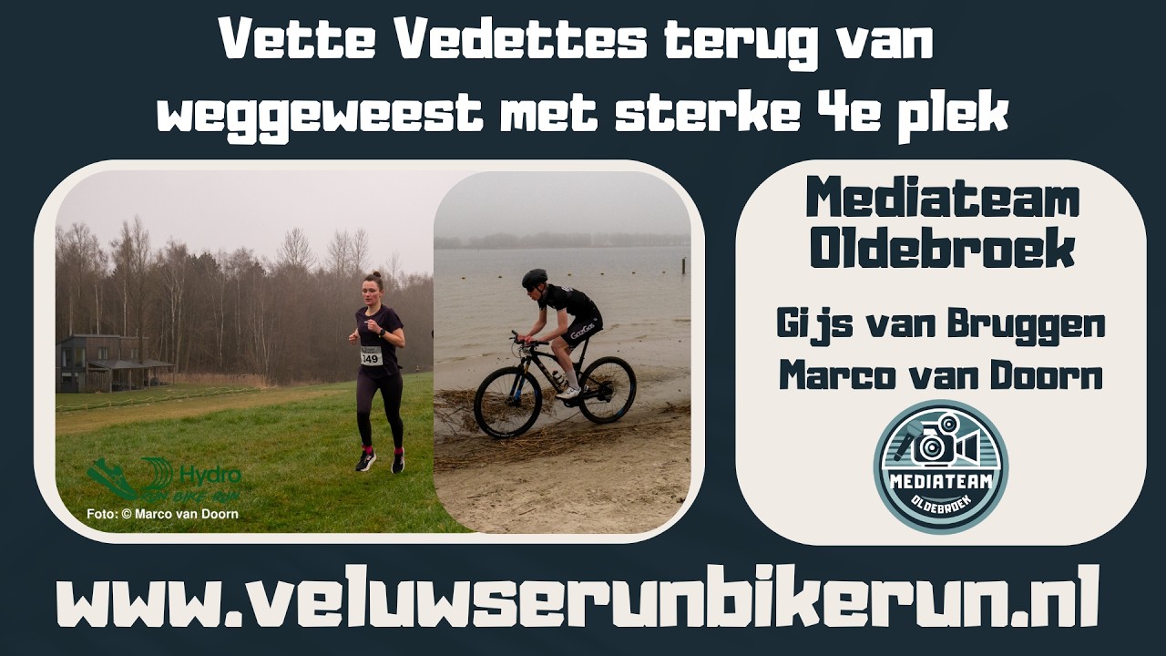 Vette Vedettes terug van weggeweest met sterke 4e plek