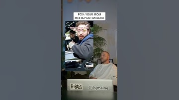 Thumbnail of POV: Your Mom Meets Post Malone #shorts #postmalone