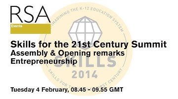 RSA Replay Skills Summer - Session 1 - Welcome and Entrepreneurship