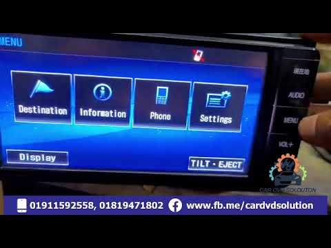 NSZT- W64 Japanese to English language and Bluetooth settings.