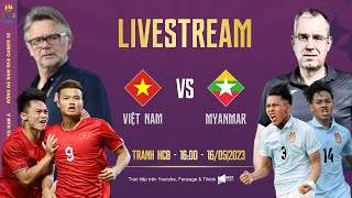 TRỰC TIẾP I Việt Nam - Myanmar (Bản chuẩn) | Tranh Huy chương Đồng - Bóng đá Nam | SEA Games 32