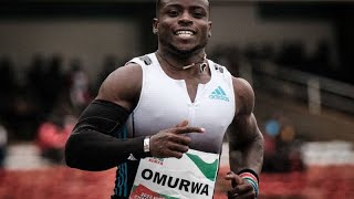 Le Kényan Ferdinand Omanyala sera bien au Mondiaux d’athlétisme