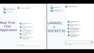 Chat App Tutorial with Laravel 7 & Socket.IO - Part 01 (Introduction)