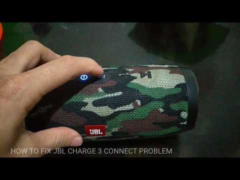 HOW TO FIX JBL CHARGE 3 CONNECT PROBLEM by ISAWMOTO TV