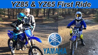2021 YZ85 and 2018 YZ65 First Ride