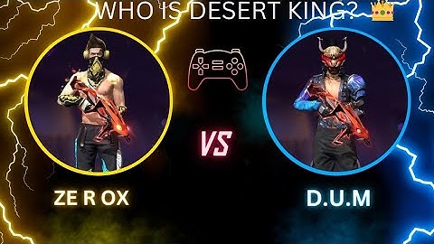 1v1 Custom Desert Challenge. 😈  #freefire #youtube #viral #1v1  #music