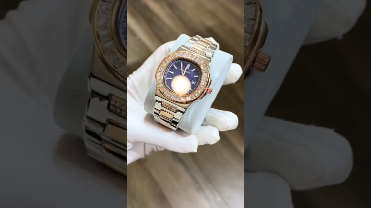 PINTIME 1557 Iced Out Hip Hop Watch - Pintime Watch