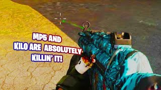 The MP5 and KILO are DANGEROUS GUNS in Warzone! - Warzone PS4