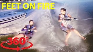 Walk On Water With Champion Usa Barefoot Waterskiing Sisters In 360