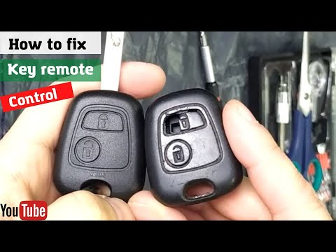 Peugeot Citroen Renault/ key fob remote control fix