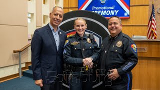 Edinburg PD Sergeant Promotional Ceremony