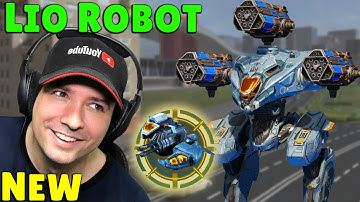 NEW Robot LIO & AOPO Drone – War Robots Test Server Gameplay WR