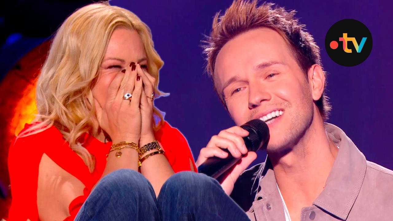 Natasha St-Pier N'EN REVIENT PAS ! Cyril Féraud lui chante 