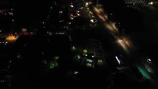 Blitar City - Night sight from Mavic Air