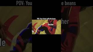 SNITCH! | Spider-Man: Across the Spider-verse #shorts #milesmorales #spiderman2099 #spiderman