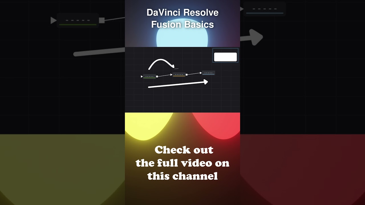 How do nodes work? #davinciresolve #tutorial #fusion