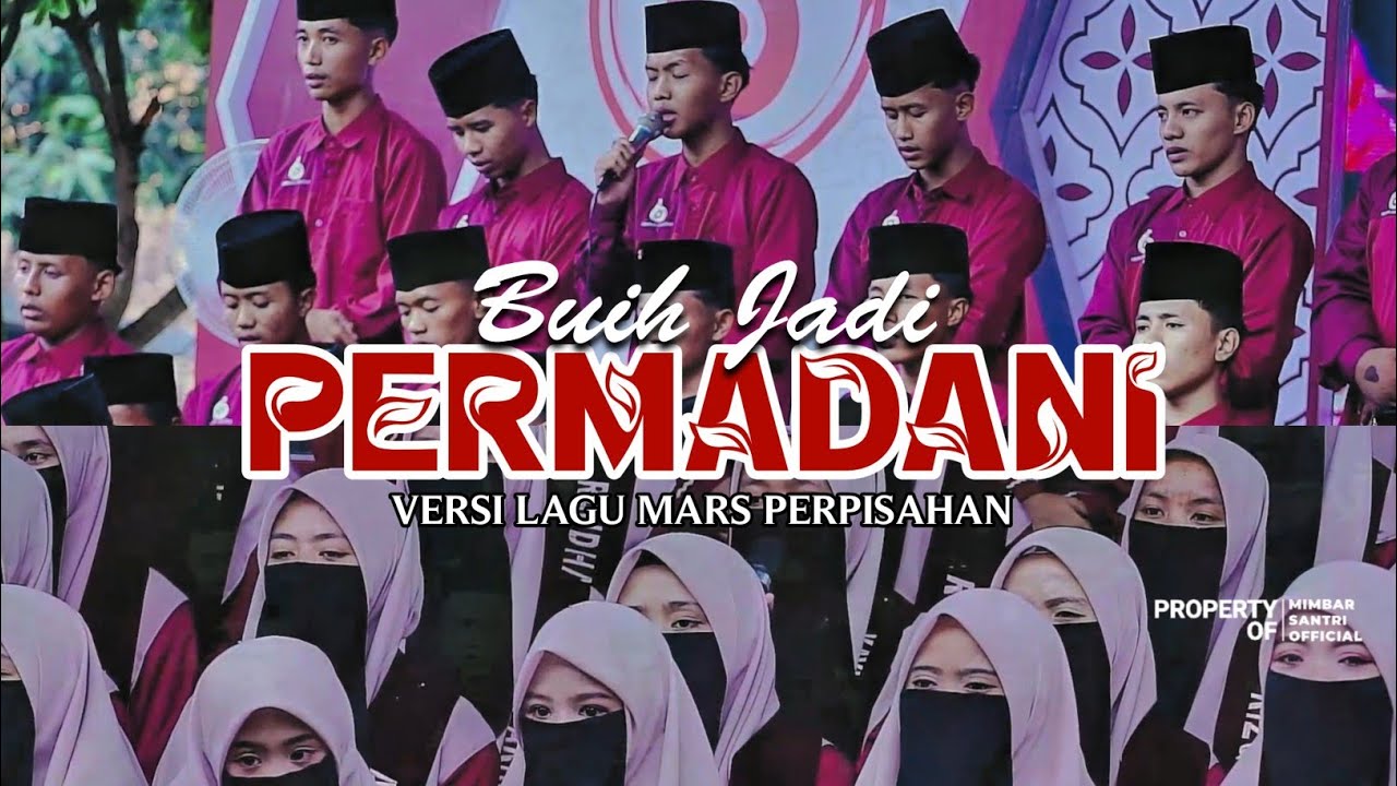 BUIH JADI PERMADANI || cover versi lagu mars perpisahan wisuda || (Official Musik Video)