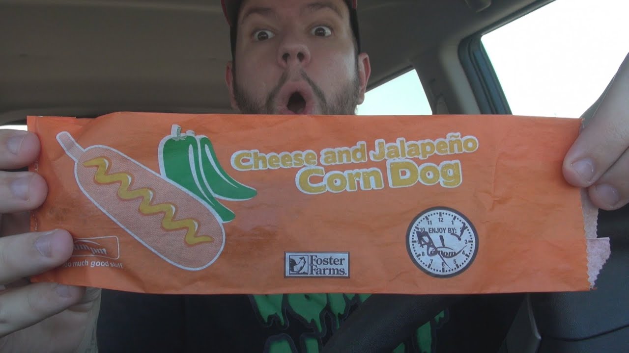 CarBS AMPM Cheese & Jalapeno Corn Dog YouTube