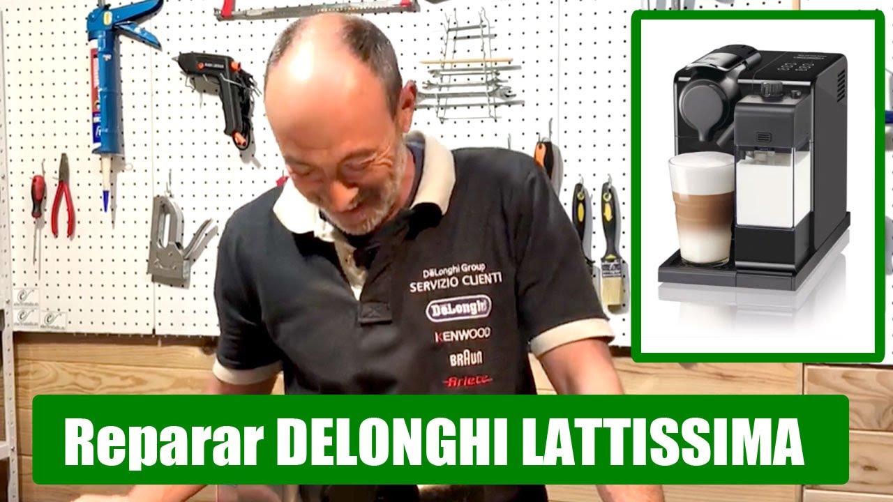 Cómo reparar cafetera Delonghi Lattissima. VIDEOTUTORIAL 