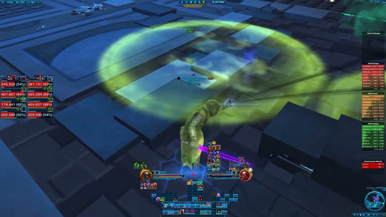 SWTOR Dread Guards 8M NiM 7.2.1 Madness Sorcerer PoV