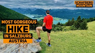 Scenic TOUR up SCHAFBERG MOUNTAIN | Salzkammergut | Salzburg, Austria | Trail Running