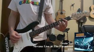 Nirvana - Drain You (Live at The Paramount) (Guitar Cover)