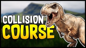 Collision Course - T-REX ATTACK! DINOSAUR SURVIVAL & INSANE AI - Collision Course Gameplay Part 1