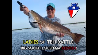 Girls&#39; Weekend - Three Amigas Catch Big Reds in South Louisiana Marsh