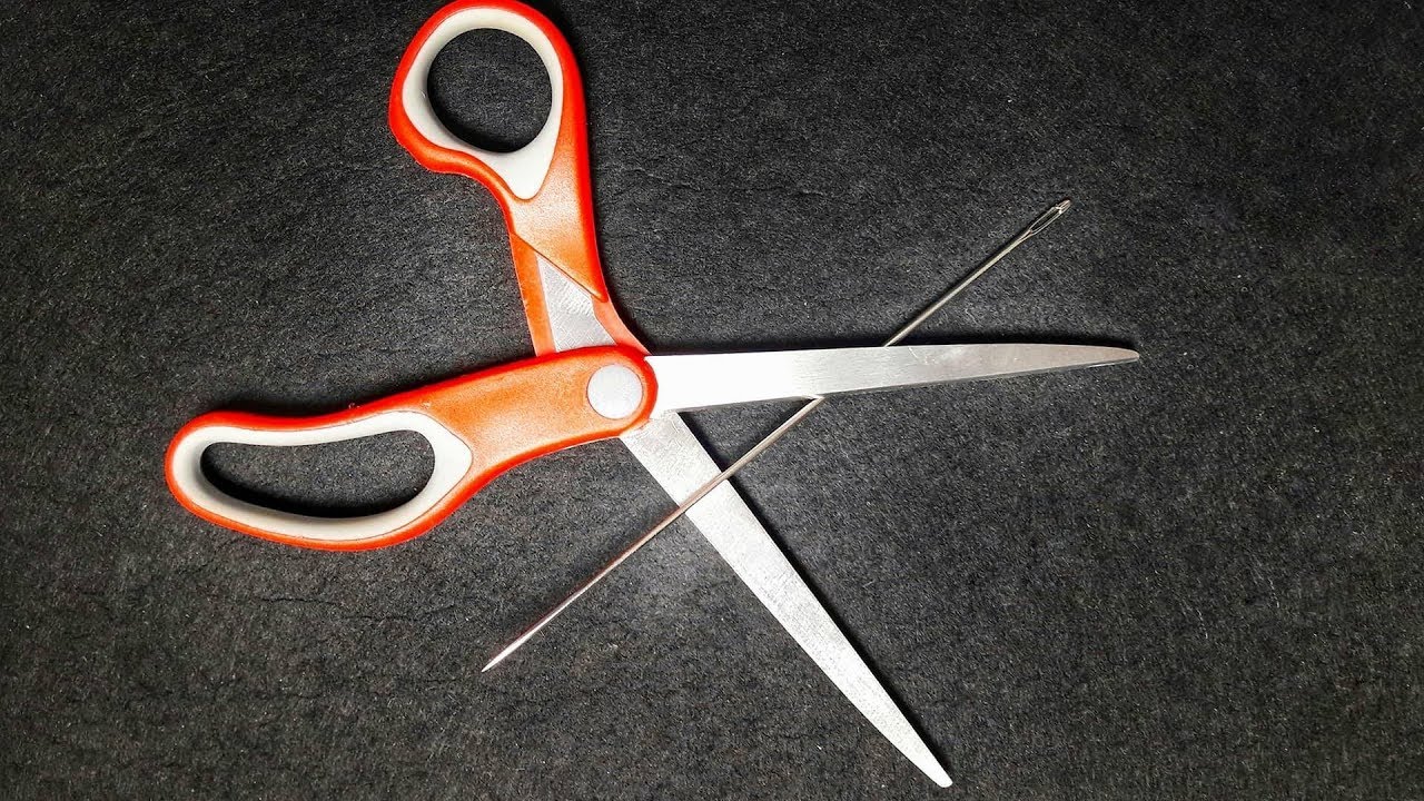 How To Sharpen Scissors Like A Pro 