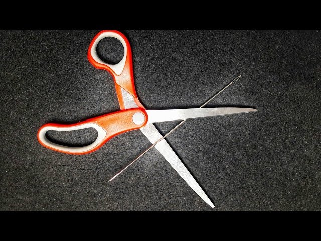 Sharp Scissors, Smooth Cuts: How to Sharpen Your Scissors at Home