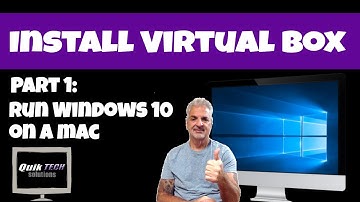 Part 1 - How To Run Windows 10 On A Mac