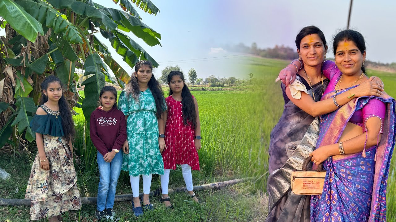 మేము మానస అక్క వాలా village కీ వచ్చాము ||వాతావరణం చాలా బాగుంది ||video బాగుంది చూడండి ||balamani❤️