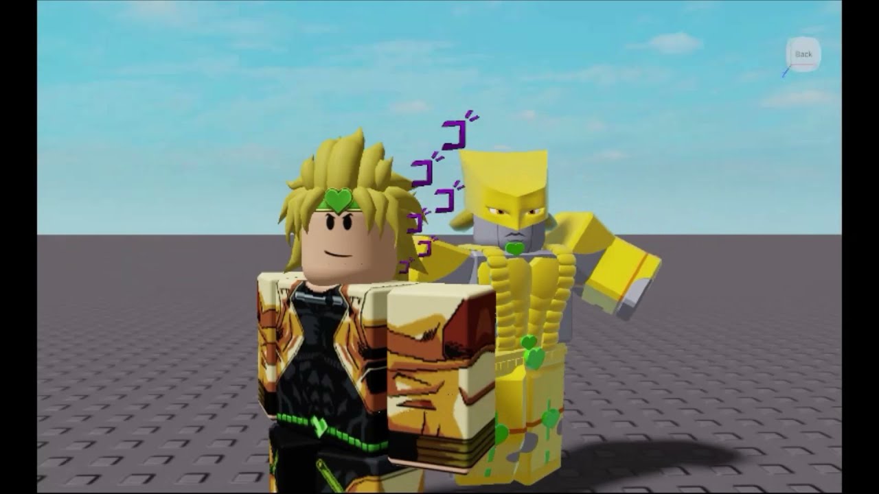 Za Warudo Time Stop Test Roblox Youtube