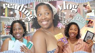 📖✨reading vlog| anticipated ARC's, book chats + NEW e-reader