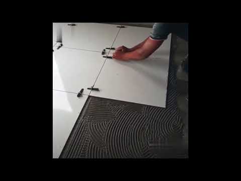 Botando porcelanato com