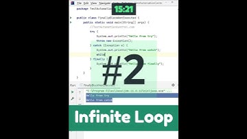 Java Exception Handling: When the Finally Block Fails to Execute | Java Interview Question & Answer