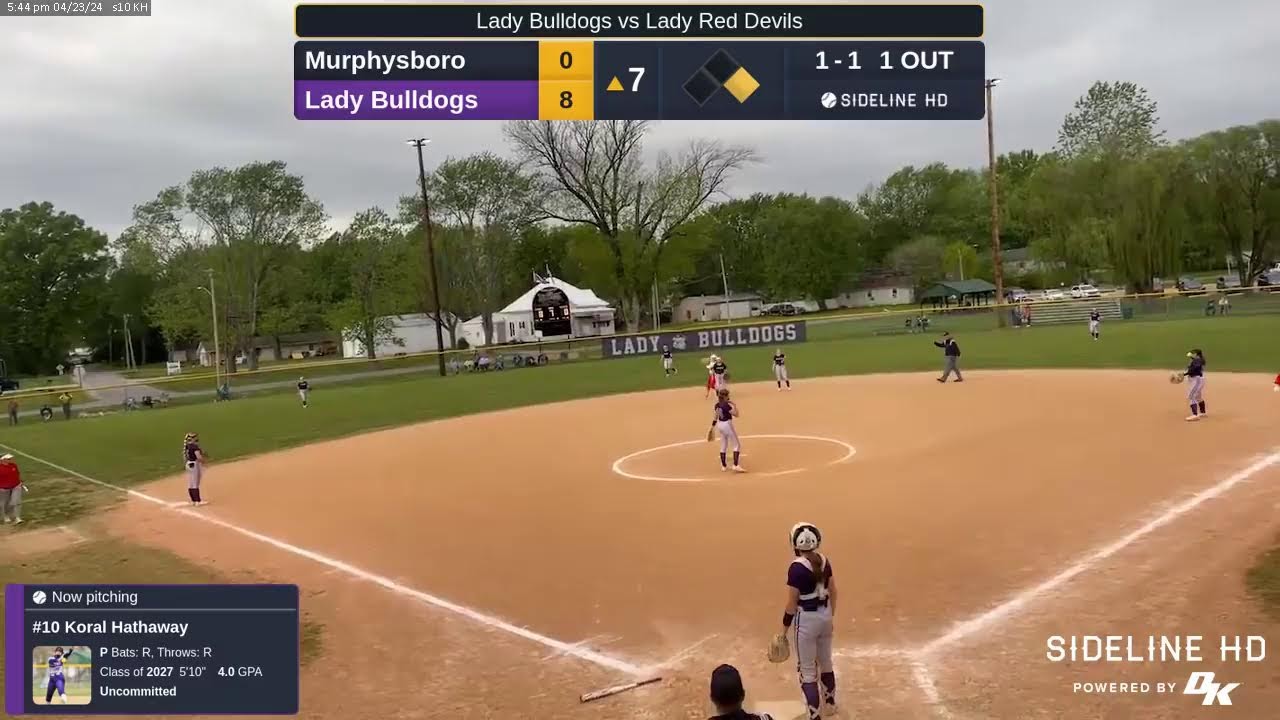 Lady Bulldogs vs. Murphysboro (2024.04.23) YouTube