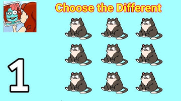 Brain Over - Genius IQ Test Level 1 - 100 Gameplay Walkthrough Part 1