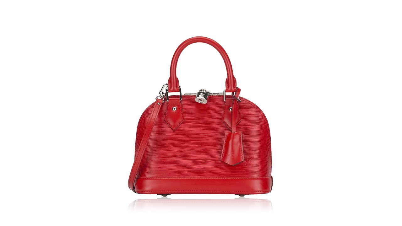 Louis Vuitton Epi Alma BB Coquelicot 