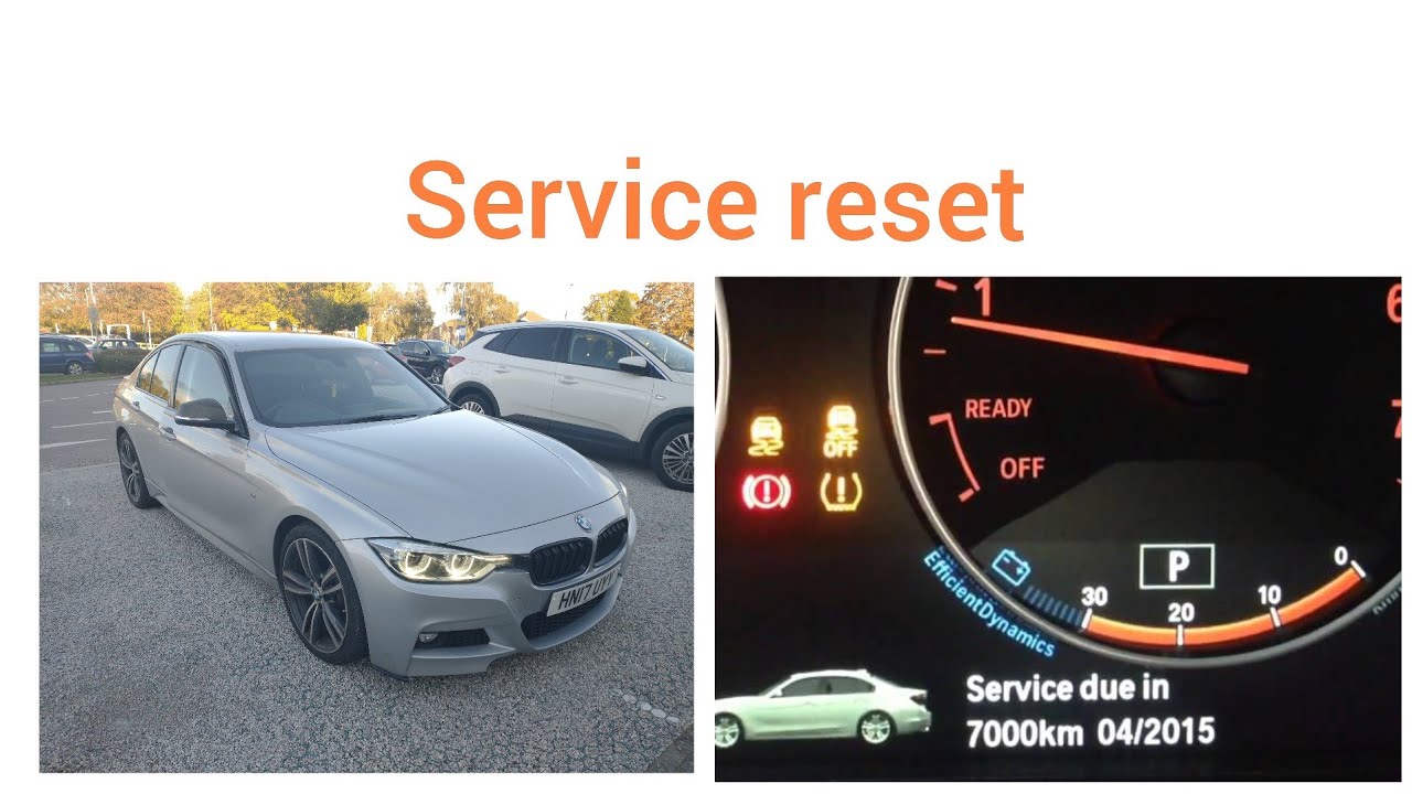 Reset oil and brake service interval reminder BMW 3 Series F30 - YouTube