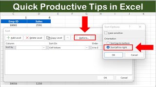 Quick Productive Tips in Microsoft Excel screenshot 5