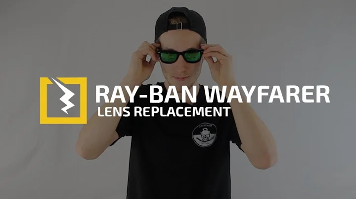 How to replace Hard to Get Out Glass Lenses in your Ray-Ban Original Wayfarers
