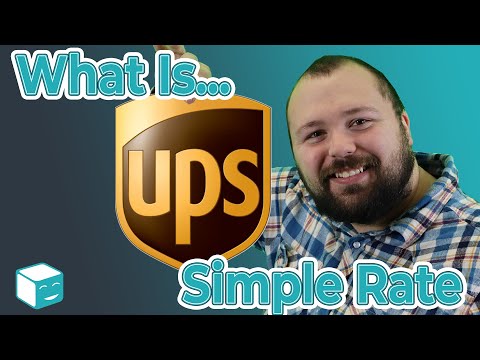 What Is UPS Simple Rate? Flat Rate Shipping With UPS Simple Rate Program