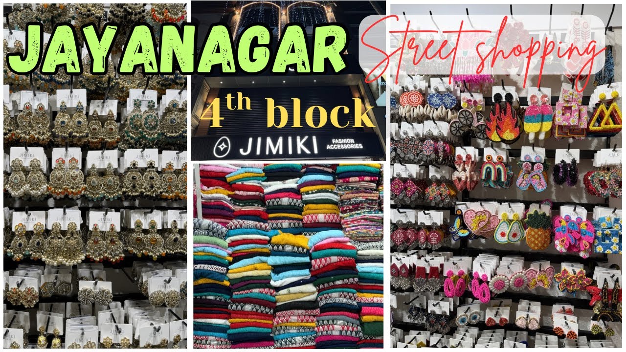 Jayanagar 4th block shopping🤩||Budget shopping in bangalore||Jimiki store||Telugu vlogs