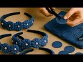 Turn Old Jeans into a Gorgeous Denim Headband 🌸 Beginner Friendly DIY